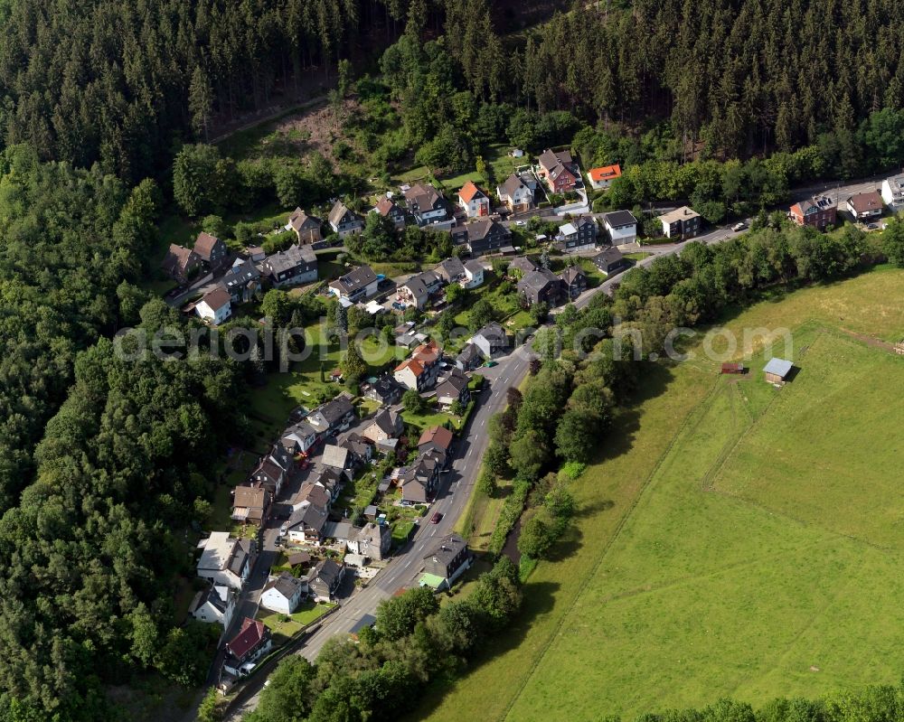 Aerial image Herdorf - View of Herdorf in Rhineland-Palatinate