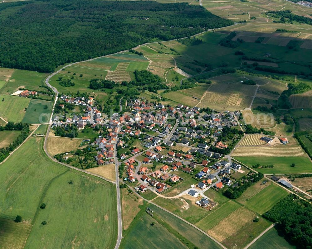 Hergenfeld from above - View at Hergenfeld in Rhineland-Palatinate