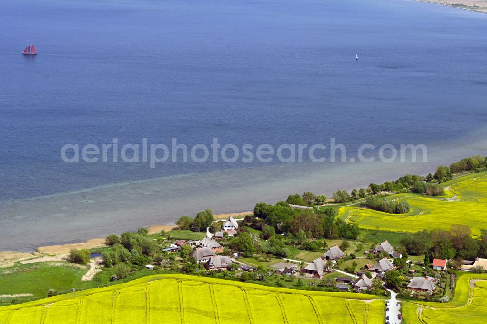 Aerial photograph Hansestadt Wismar - Townscape on the seacoast in Hansestadt Wismar in the state Mecklenburg - Western Pomerania, Germany