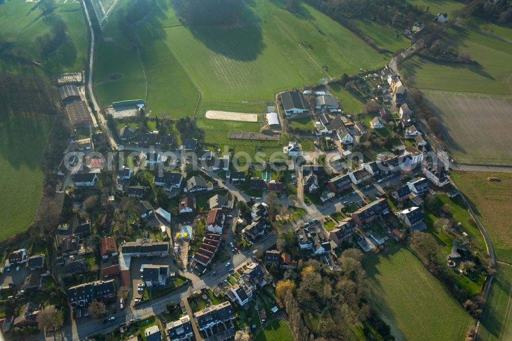 Herne from the bird's eye view: View of Holthausen in the state North Rhine-Westphalia