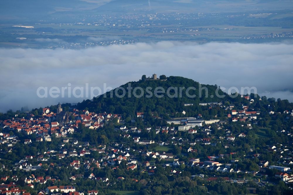 Homberg (Efze) from the bird's eye view: Town View of the streets and houses of the residential areas in Homberg (Efze) in the state Hesse, Germany