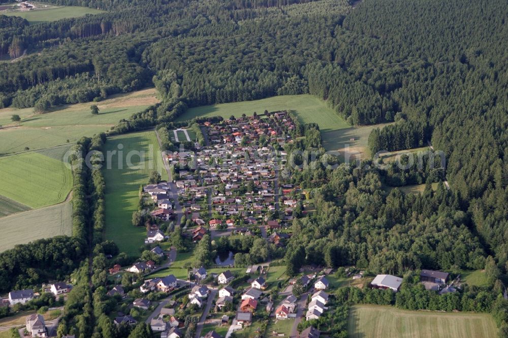 Aerial photograph Hoxel - Local view of Hoxel in the state of Rhineland-Palatinate