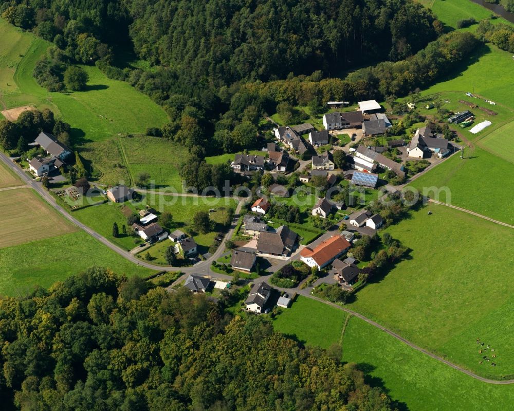 Aerial image Idelberg - View at Idelberg in Rhineland-Palatinate