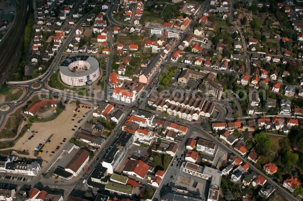 Ingelheim am Rhein from above - Townscape of Ingelheim am Rhein in Rhineland-Palatinate