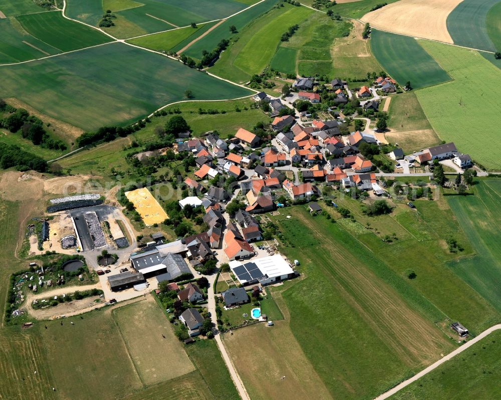 Aerial photograph Ippenschied - View at Ippenschied in Rhineland-Palatinate