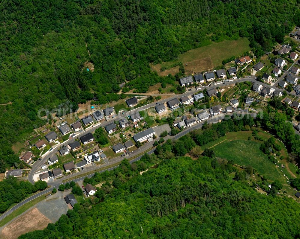 Kallenfels from the bird's eye view: View at Kallenfels in Rhineland-Palatinate