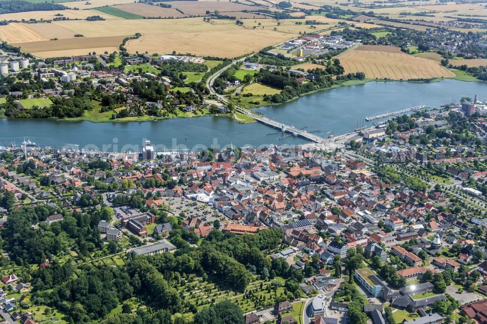 Aerial photograph Kappeln - Location Kappeln an der Schlei in the state of Schleswig-Holstein, Germany