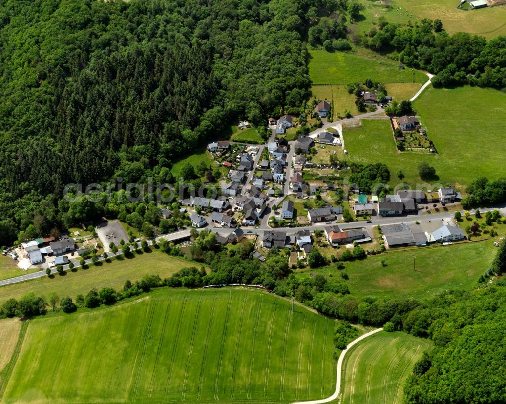 Königsau from above - View at Koenigsau in Rhineland-Palatinate