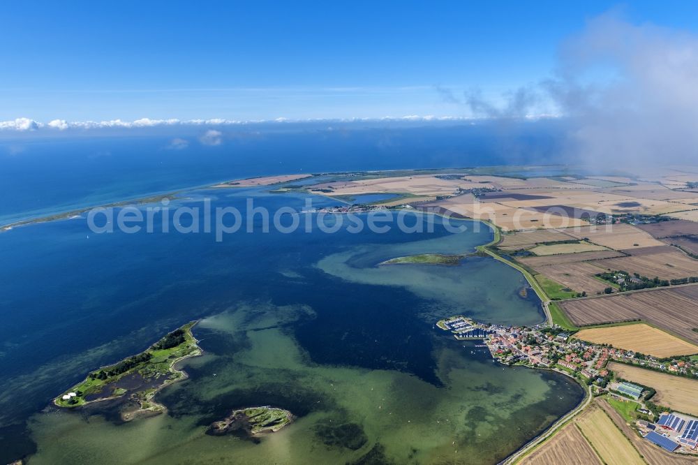 Aerial image Fehmarn - View of Lemkenhafen in Fehmarn in the state Schleswig-Holstein