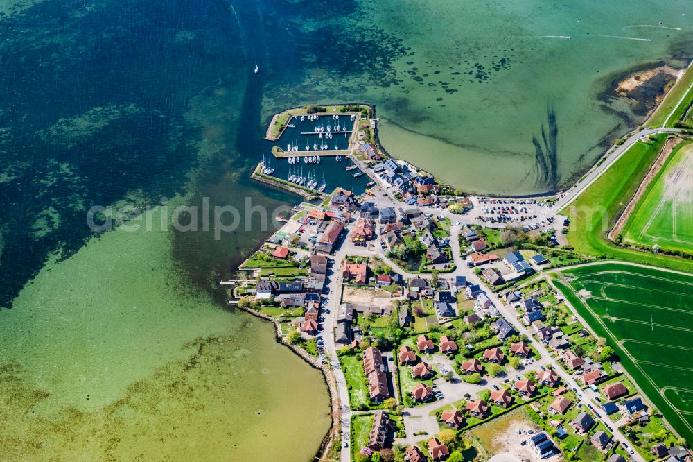 Aerial image Fehmarn - View of Lemkenhafen in Fehmarn in the state Schleswig-Holstein