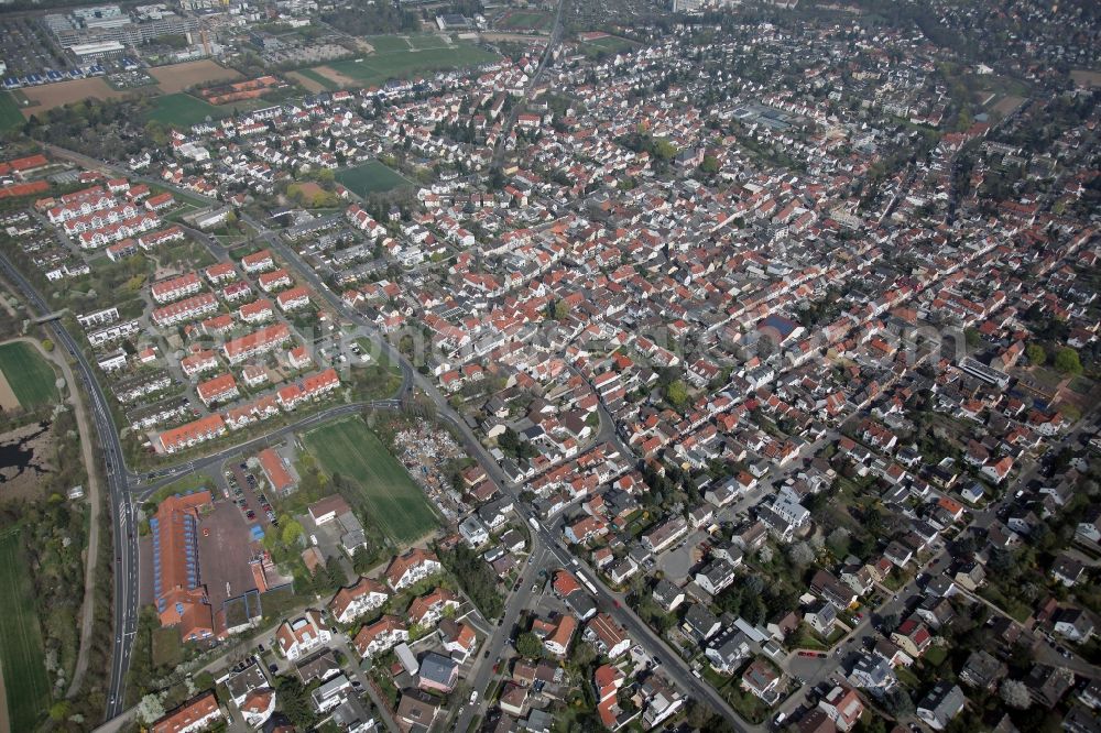 Mainz Bretzenheim from above - Local view of Mainz Bretzenheim in Rhineland-Palatinate