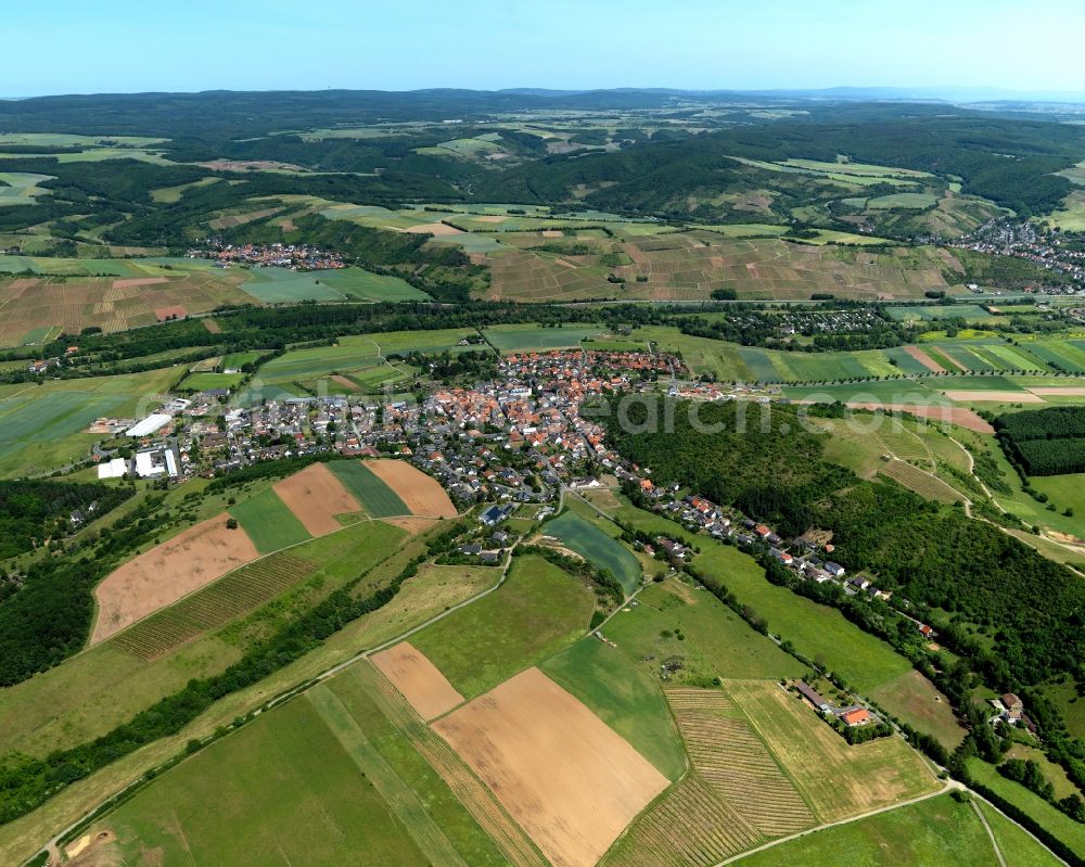 Merxheim from above - View at Merxheim in Rhineland-Palatinate