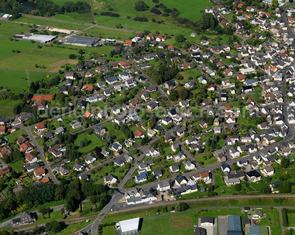 Meudt from the bird's eye view: View at Meudt in Rhineland-Palatinate