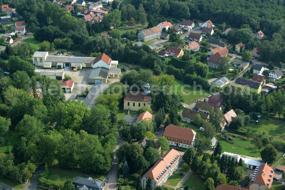 Aerial photograph Mölbis - View of Moelbis in the state of Saxony