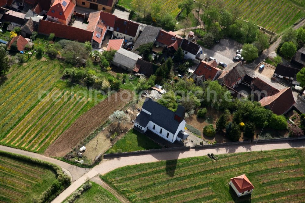 Mölsheim from the bird's eye view: Townscape Mölsheim in the state of Rhineland-Palatinate