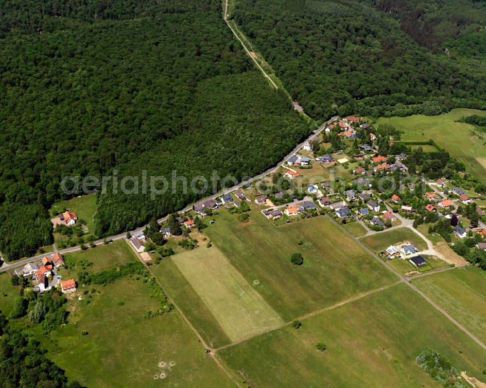 Münchwald from above - View at Muenchwald on the L239 in Rhineland-Palatinate 