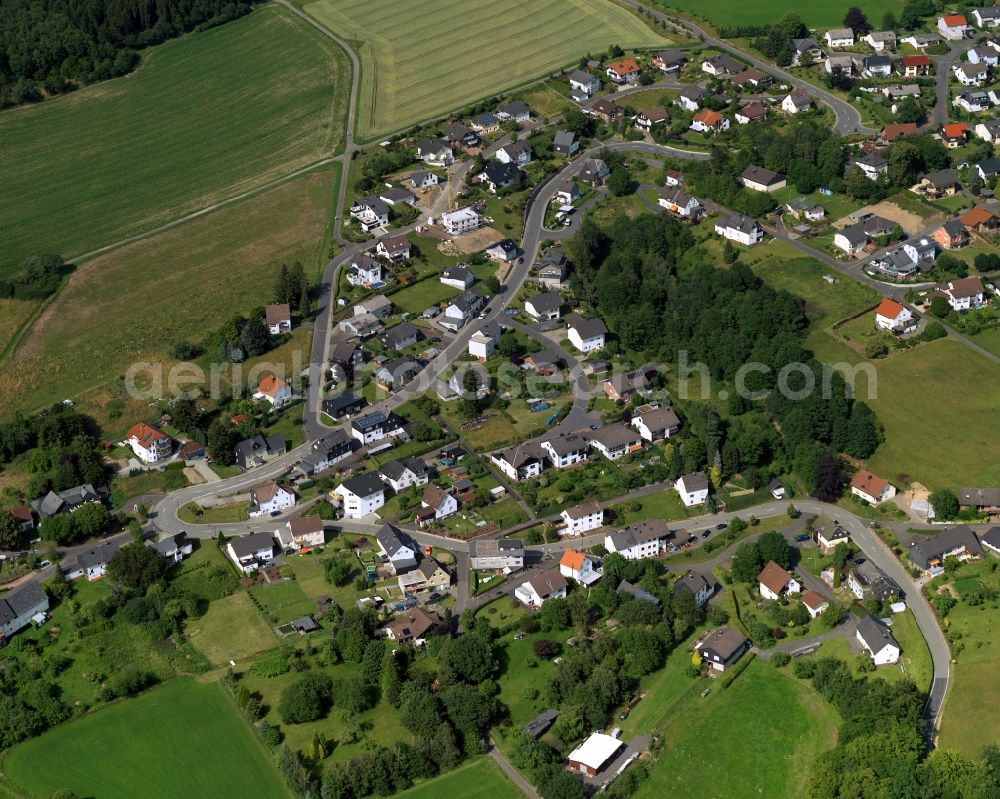 Aerial image Molzhain - View of Molzhain in Rhineland-Palatinate