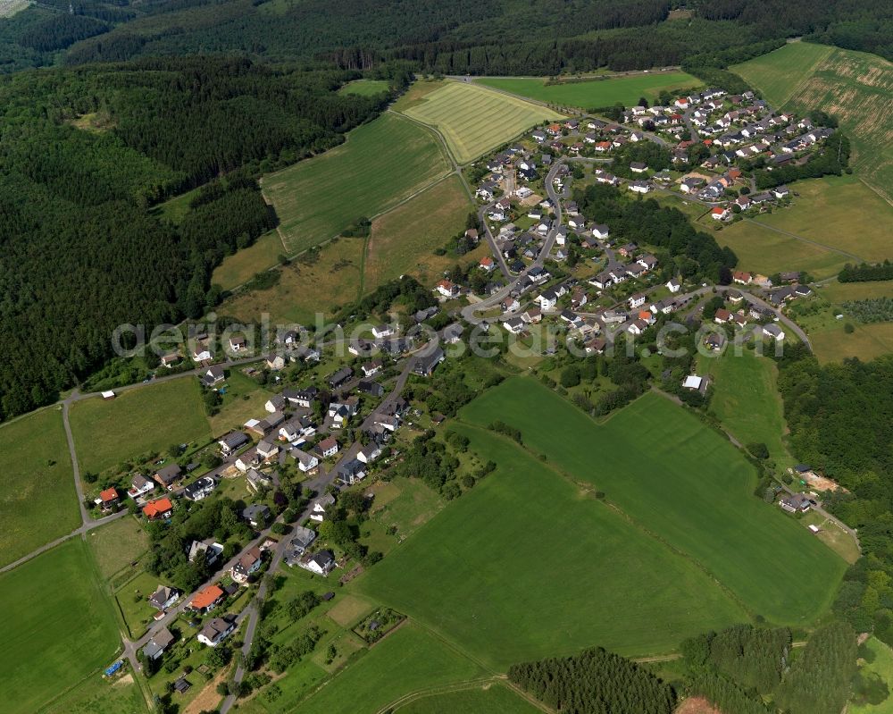 Molzhain from above - View of Molzhain in Rhineland-Palatinate