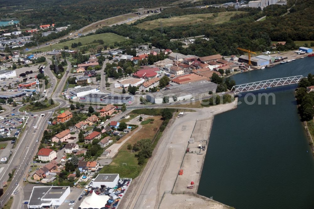 Aerial photograph Mulhouse, Mülhausen - Town View from Mulhouse in Alsace in France