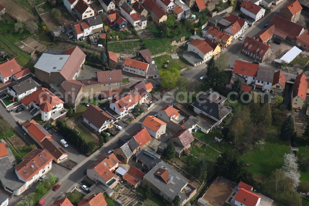 Nieder-Wiesen from the bird's eye view: Local view of Nieder-Wiesen in the state of Rhineland-Palatinate