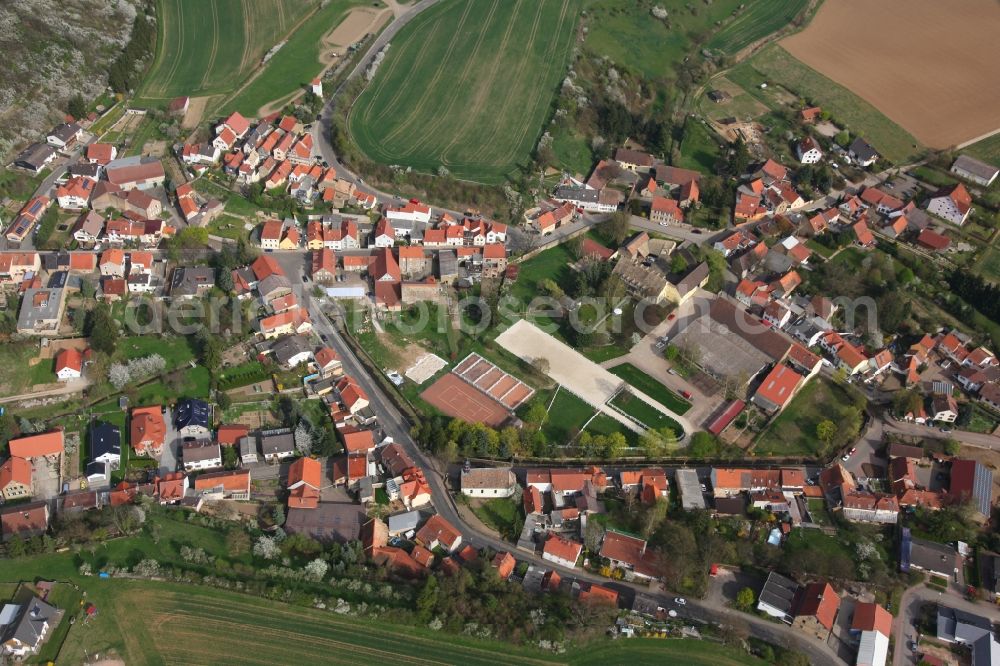 Aerial image Nieder-Wiesen - Local view of Nieder-Wiesen in the state of Rhineland-Palatinate