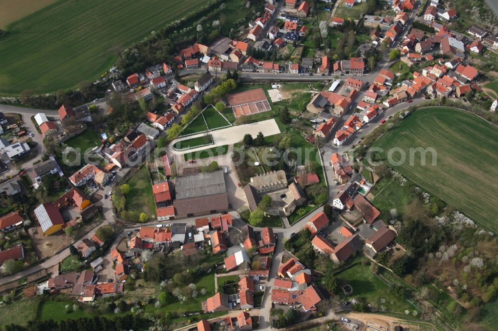 Nieder-Wiesen from above - Local view of Nieder-Wiesen in the state of Rhineland-Palatinate