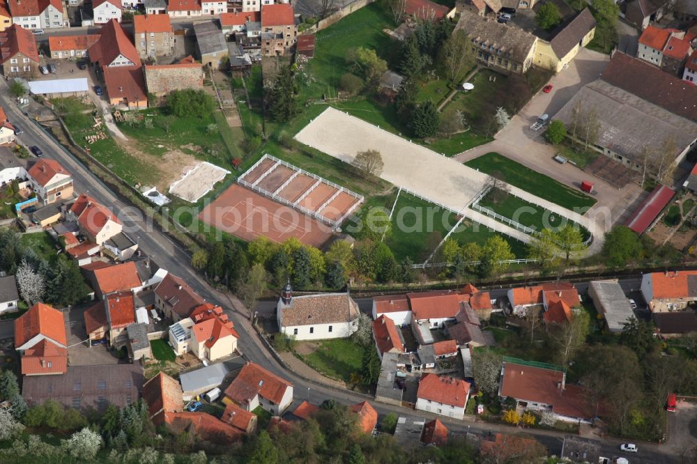 Nieder-Wiesen from above - Local view of Nieder-Wiesen in the state of Rhineland-Palatinate