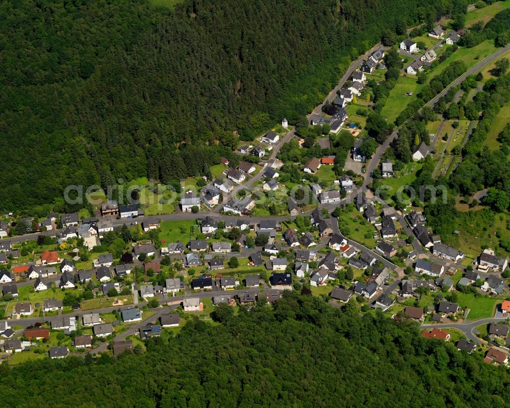 Niederdreisbach from above - View of Niederdreisbach in Rhineland-Palatinate