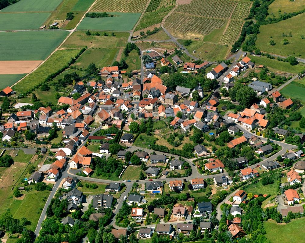 Aerial photograph Nußbaum - Townscape of Nussbaum in Rhineland-Palatinate