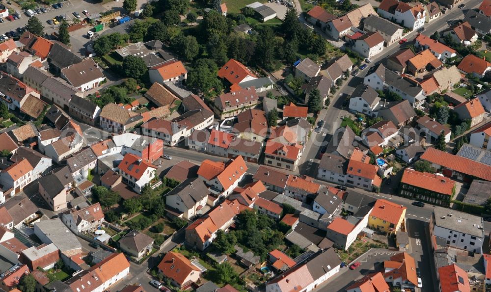 Aerial photograph Ockenheim - Local view of Ockenheim in the state of Rhineland-Palatinate