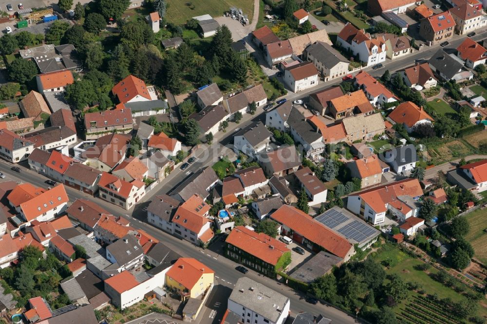 Ockenheim from the bird's eye view: Local view of Ockenheim in the state of Rhineland-Palatinate