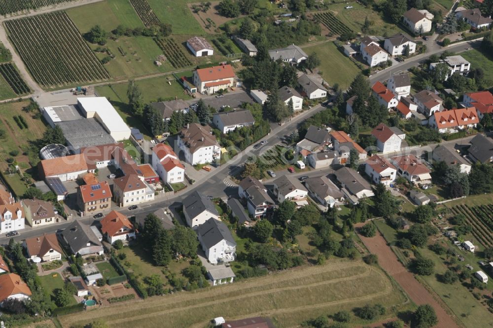 Aerial photograph Ockenheim - Local view of Ockenheim in the state of Rhineland-Palatinate