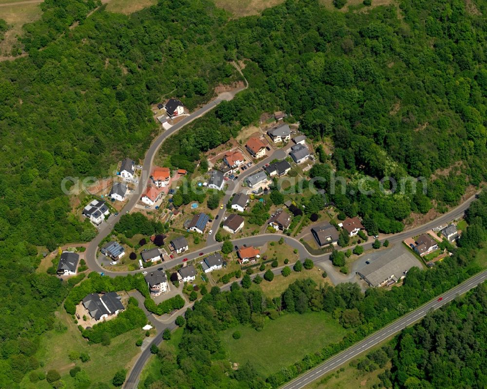 Fischbach from the bird's eye view: Local view of the local church Fischbach in Rhineland-Palatinate