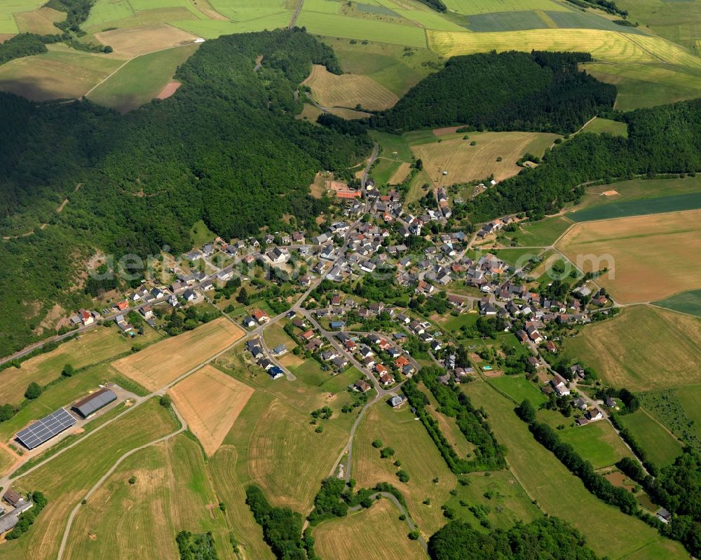 Schmidthachenbach from the bird's eye view: Local view of the local church Schmidthachenbach in Rhineland-Palatinate