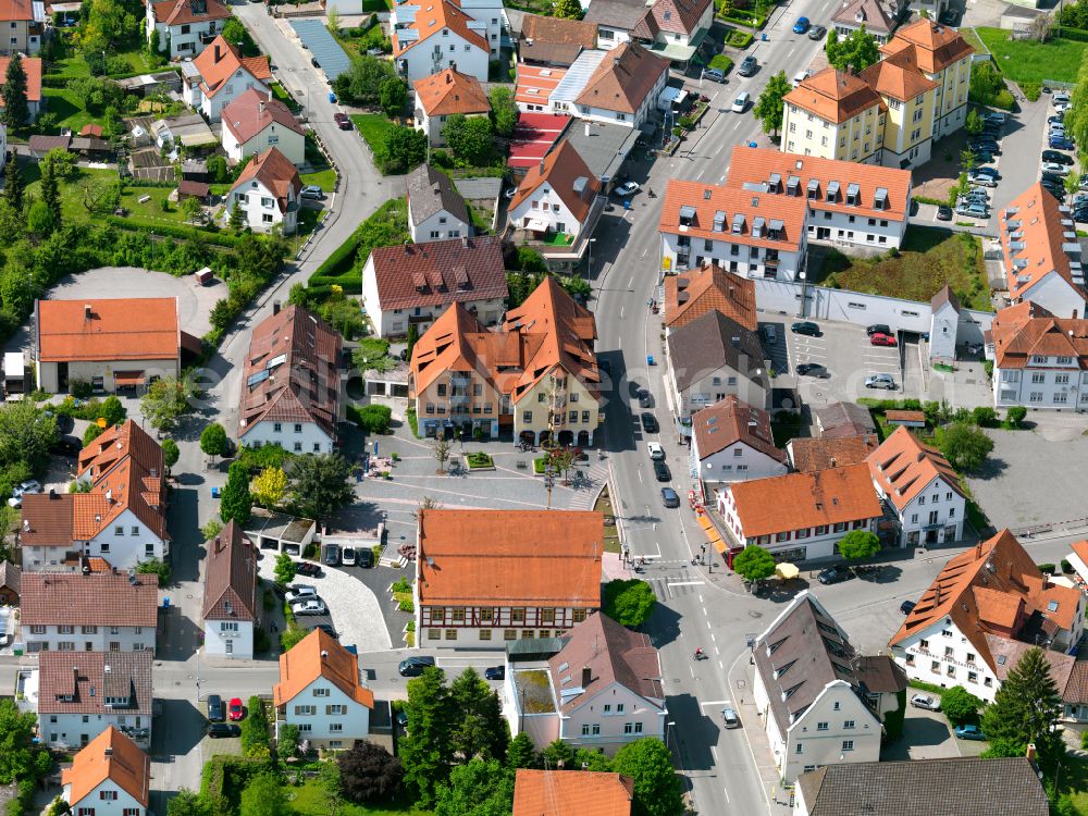 Otterswang from the bird's eye view: Town View of the streets and houses of the residential areas in Otterswang in the state Baden-Wuerttemberg, Germany