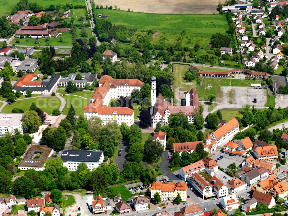 Otterswang from above - Town View of the streets and houses of the residential areas in Otterswang in the state Baden-Wuerttemberg, Germany