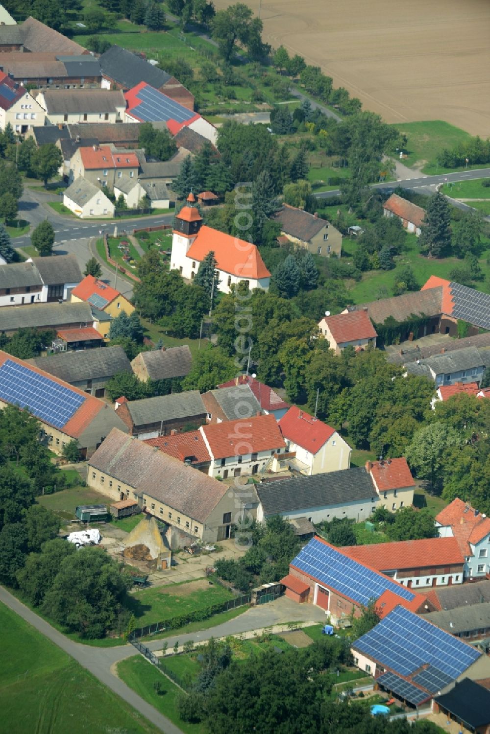 Aerial photograph Rade - View of the village of Rade in the state of Saxony-Anhalt