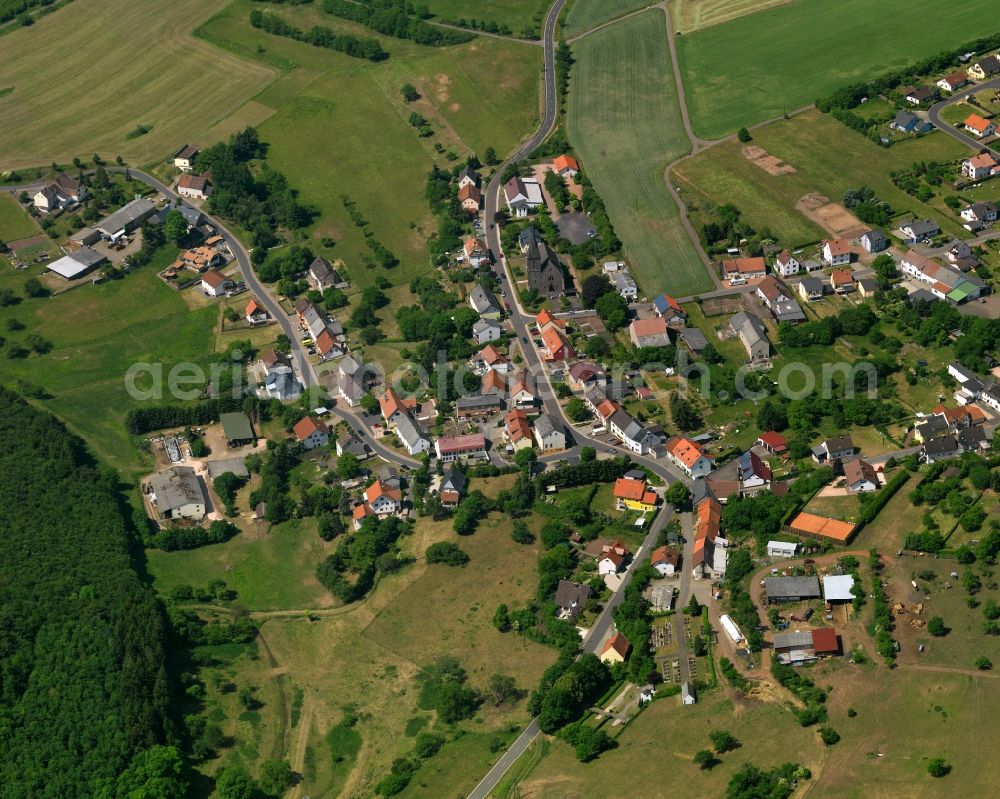 Rückweiler from the bird's eye view: View at Rueckweiler in Rhineland-Palatinate