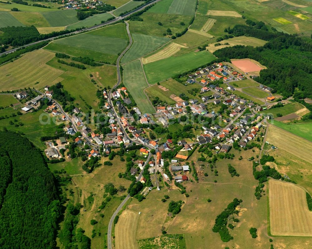 Aerial image Rückweiler - View at Rueckweiler in Rhineland-Palatinate