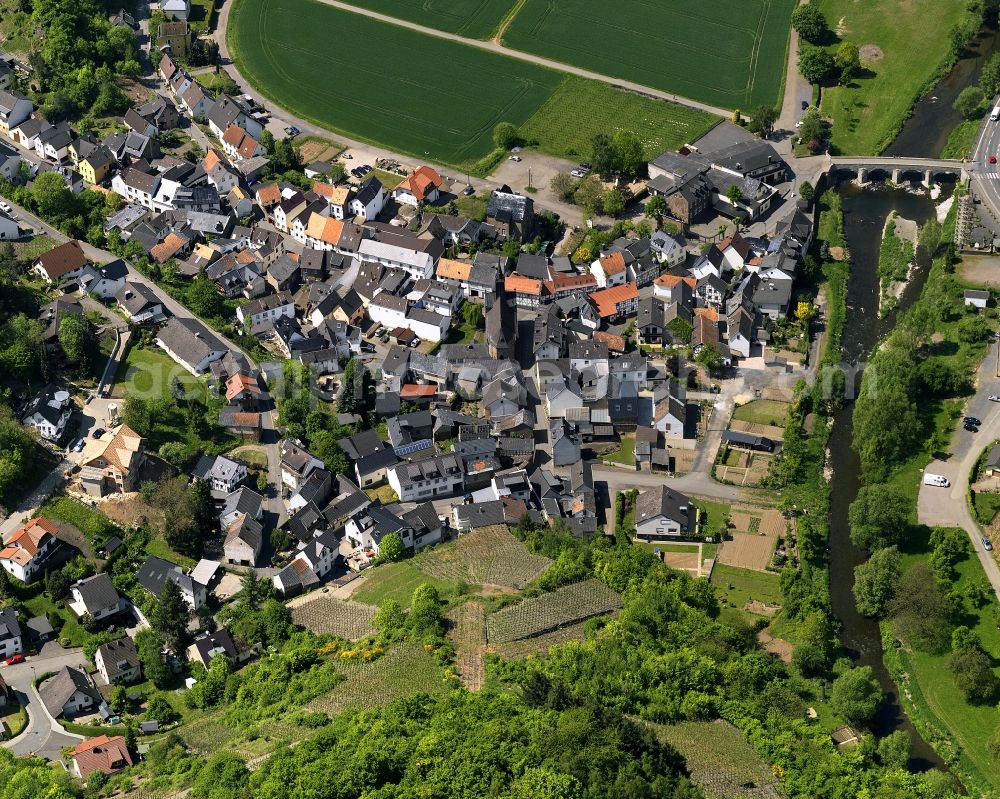 Rech from the bird's eye view: View at Rech in Rhineland-Palatinate