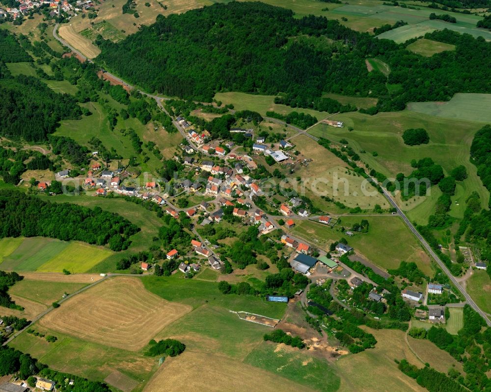 Rohrbach from above - View at Rohrbach in Rhineland-Palatinate