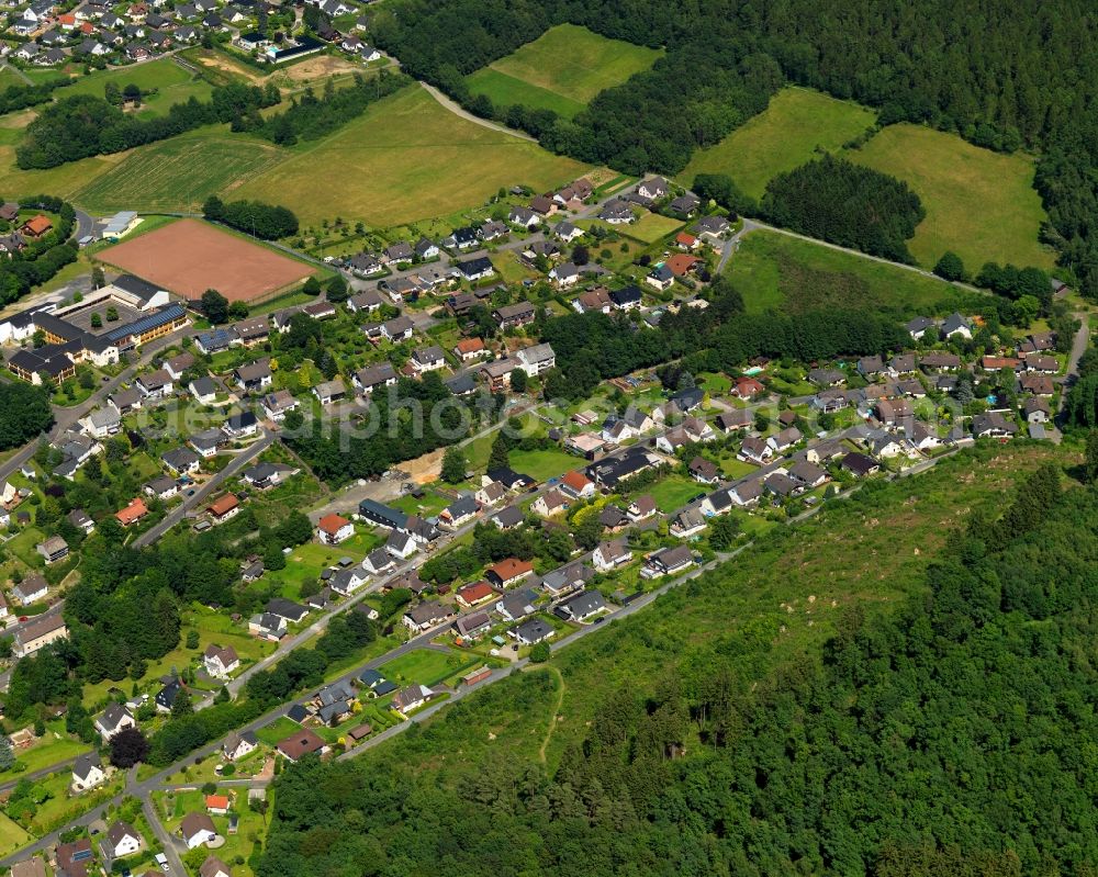 Aerial image Scheuerfeld - View of Scheuerfeld in the state of Rhineland-Palatinate