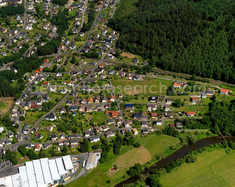 Scheuerfeld from the bird's eye view: View of Scheuerfeld in the state of Rhineland-Palatinate