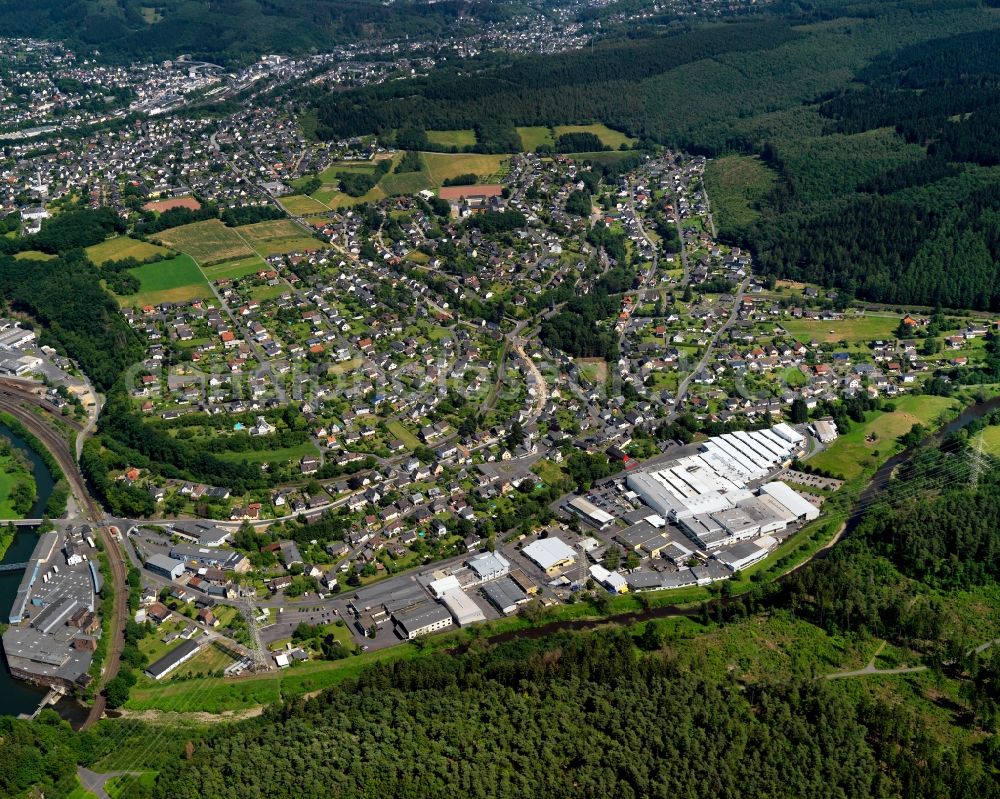 Aerial image Scheuerfeld - View of Scheuerfeld in the state of Rhineland-Palatinate