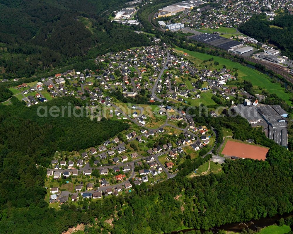 Aerial photograph Scheuerfeld - View of Scheuerfeld in the state of Rhineland-Palatinate