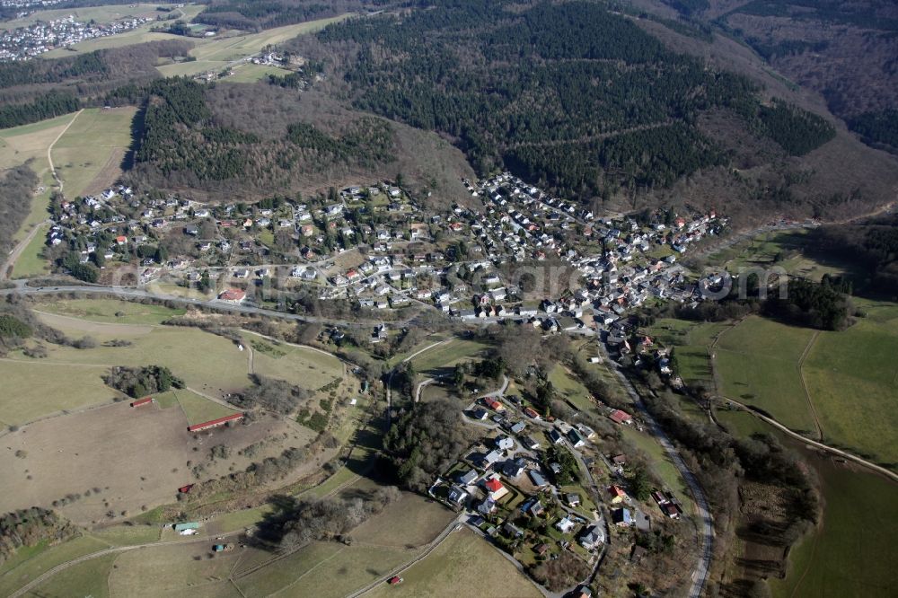 Aerial photograph Schlangenbad-Wambach - Local view of Schlangenbad Wambach in the state of Hesse