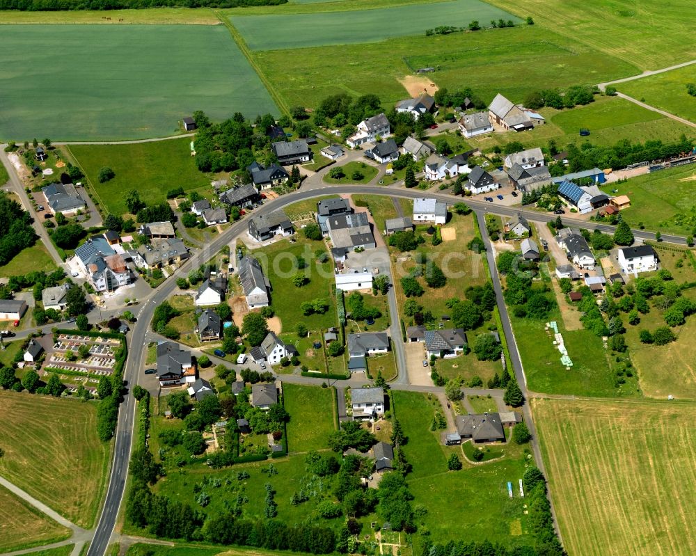 Schneppenbach from above - View at Schneppenbach at the L 184 in the state of Rhineland-Palatinate