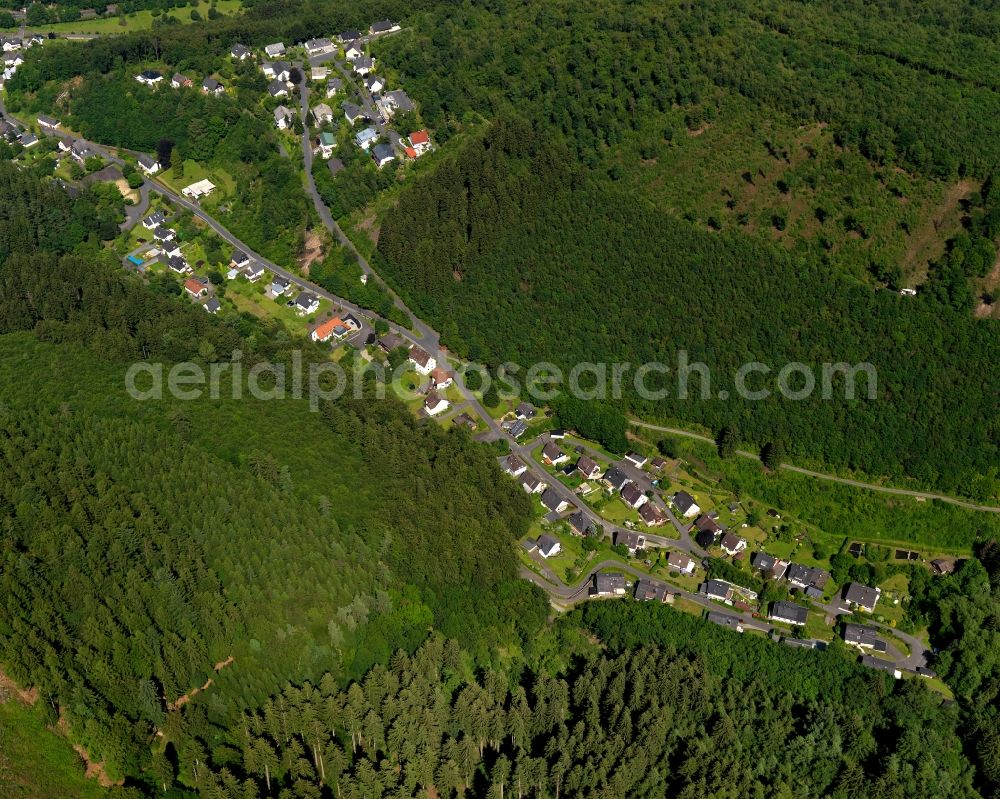 Aerial image Schutzbach - View of Schutzbach in Rhineland-Palatinate