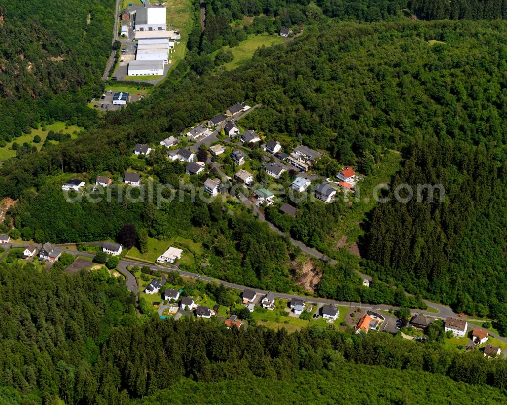 Aerial photograph Schutzbach - View of Schutzbach in Rhineland-Palatinate