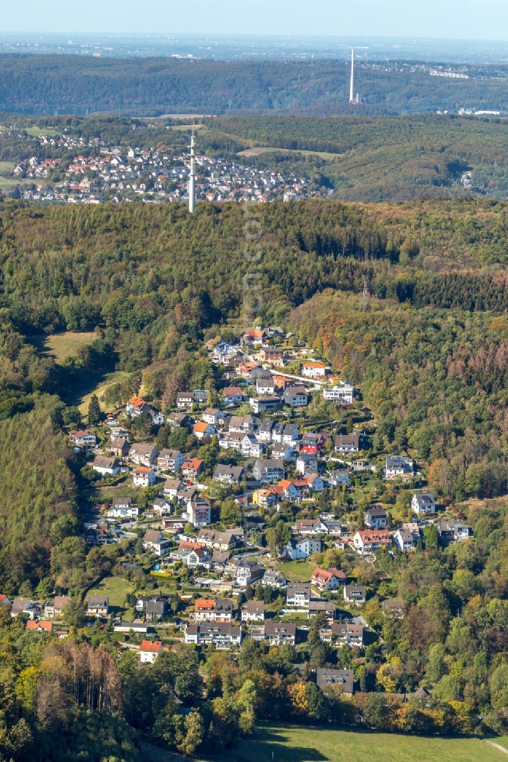 Selbecke from the bird's eye view: Town View of the streets and houses of the residential areas in Selbecke in the state North Rhine-Westphalia, Germany